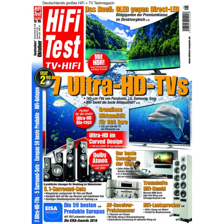 HIFI TEST TV VIDEO 5/2016 (print)