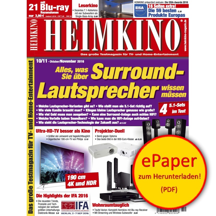 Heimkino 10/2016 (epaper)
