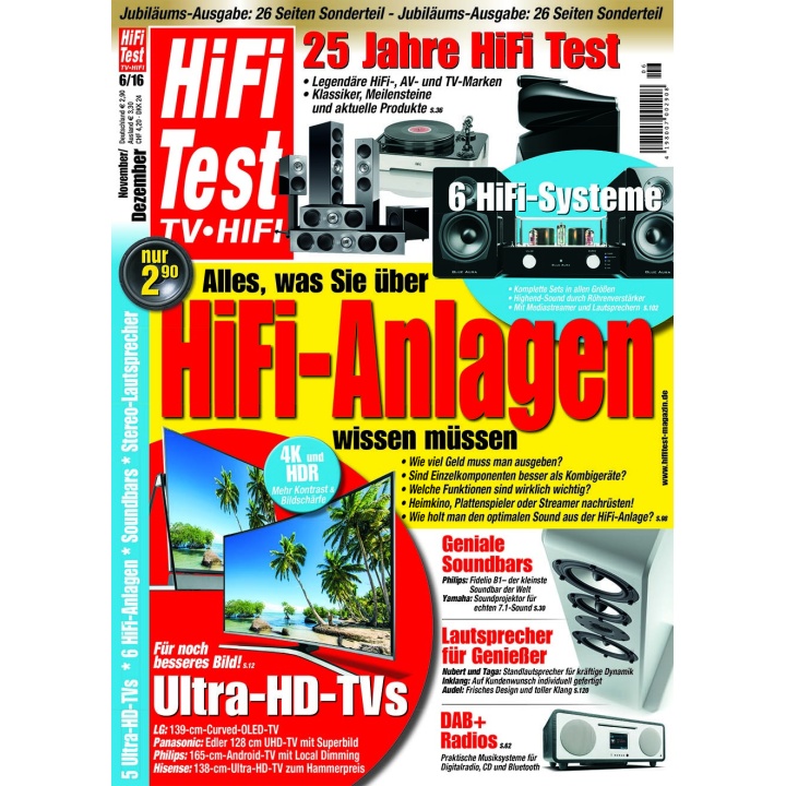 HIFI TEST TV VIDEO 6/2016 (print)