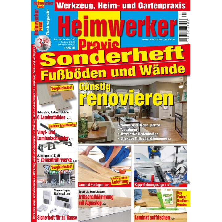 Heimwerker Praxis Sonderheft 1/2016 (print)