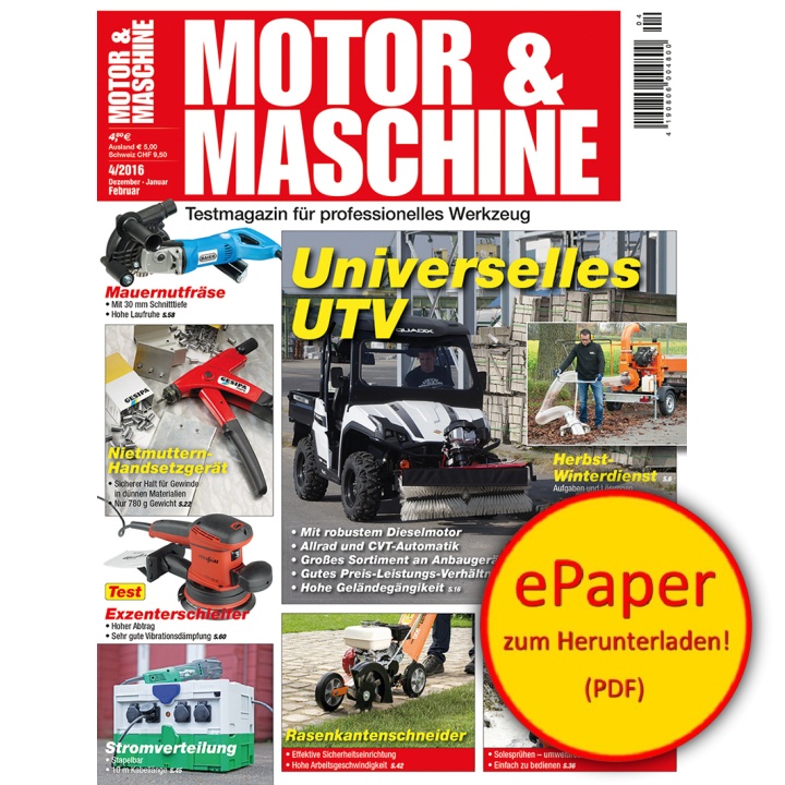 Motor&Maschine 4/2016 (epaper)