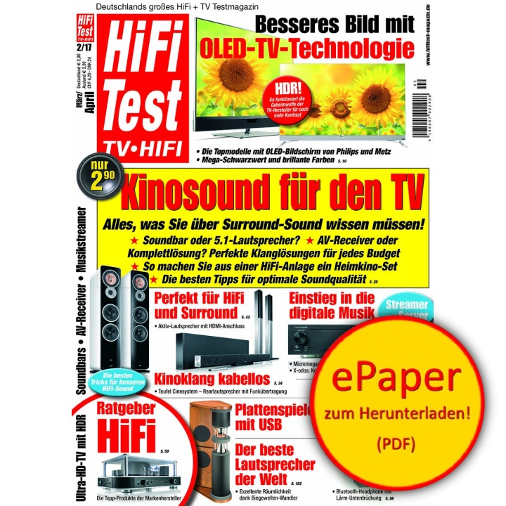HIFI TEST TV VIDEO 2/2017 (epaper)