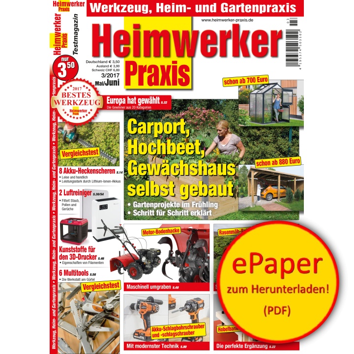 Heimwerker Praxis 3/2017 (epaper)