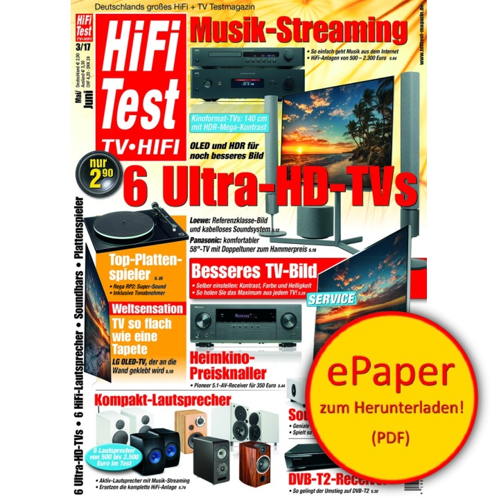 HIFI TEST TV VIDEO 3/2017 (epaper)