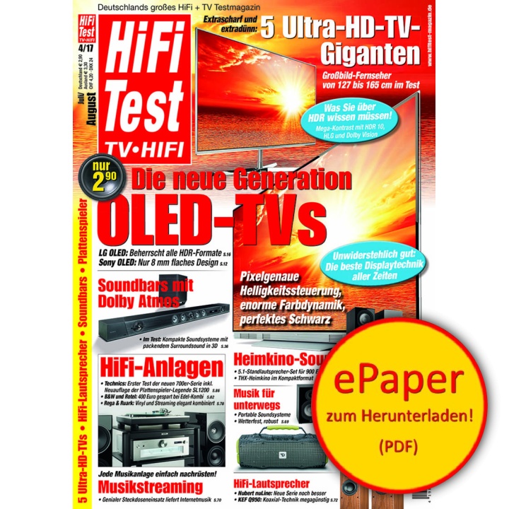 HIFI TEST TV VIDEO 4/2017 (epaper)