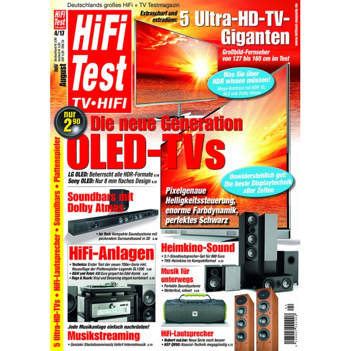 HIFI TEST TV VIDEO 4/2017 (print)