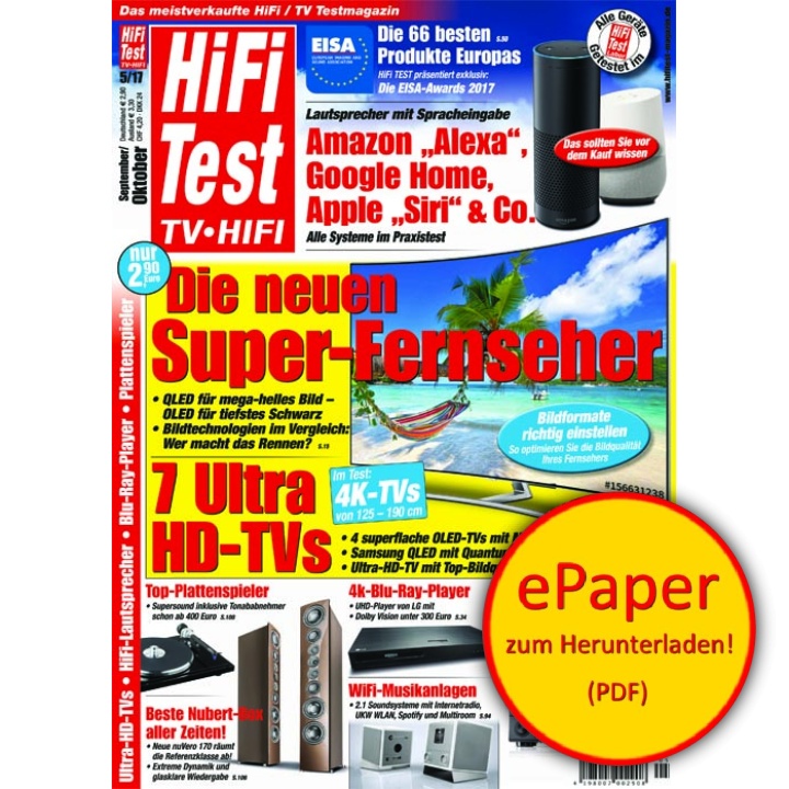 HIFI TEST TV VIDEO 5/2017 (epaper)