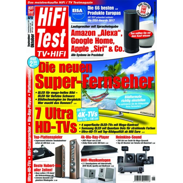 HIFI TEST TV VIDEO 5/2017 (print)