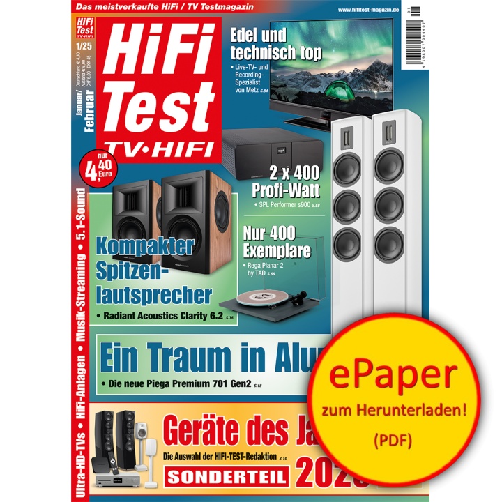 HIFI TEST TV VIDEO 1/2025 (epaper)