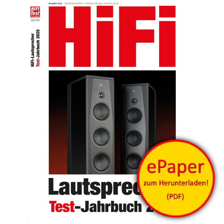 HiFi Lautsprecher Test-Jahrbuch 1/2025 (epaper)