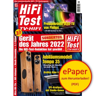HIFI TEST TV VIDEO 1/2022 (epaper)