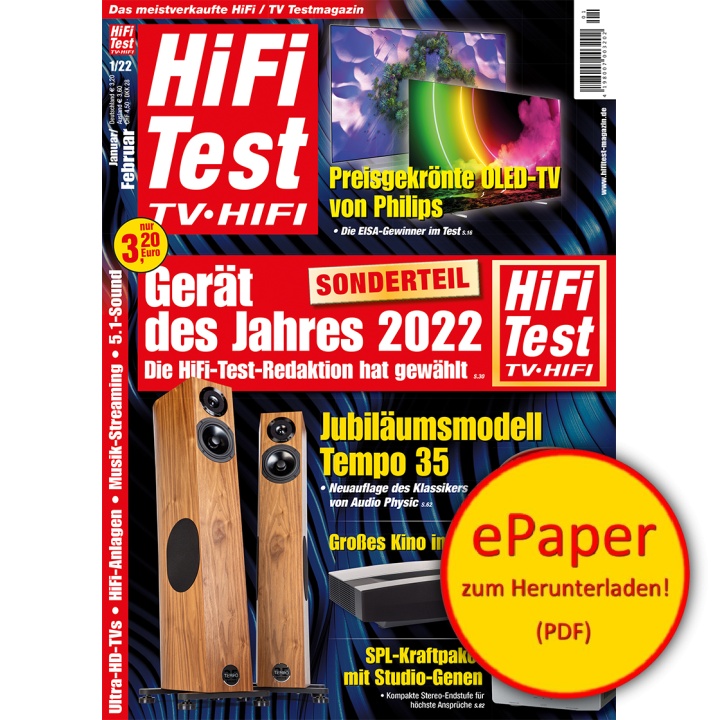 HIFI TEST TV VIDEO 1/2022 (epaper)