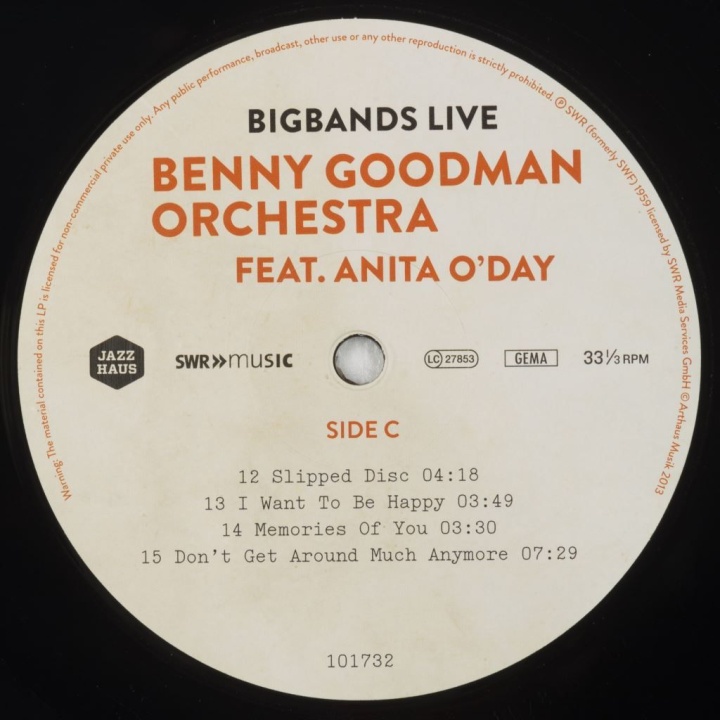 Benny Goodman Orchestra feat. Anita O’Day - Bigbands Life