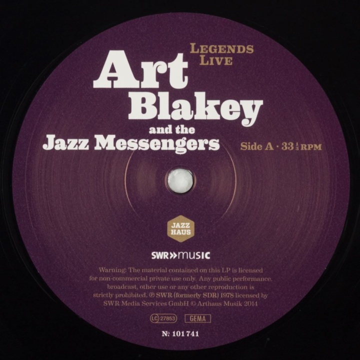 Art Blakey and the Jazz Messengers - Legends Live