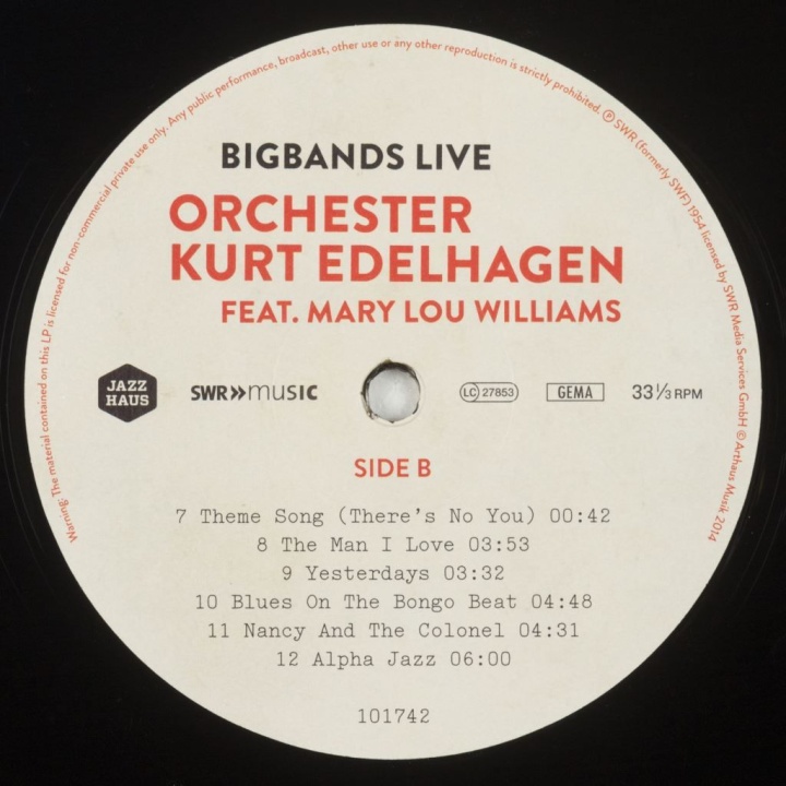 Orchester Kurt Edelhagen feat. Mary Lou Williams