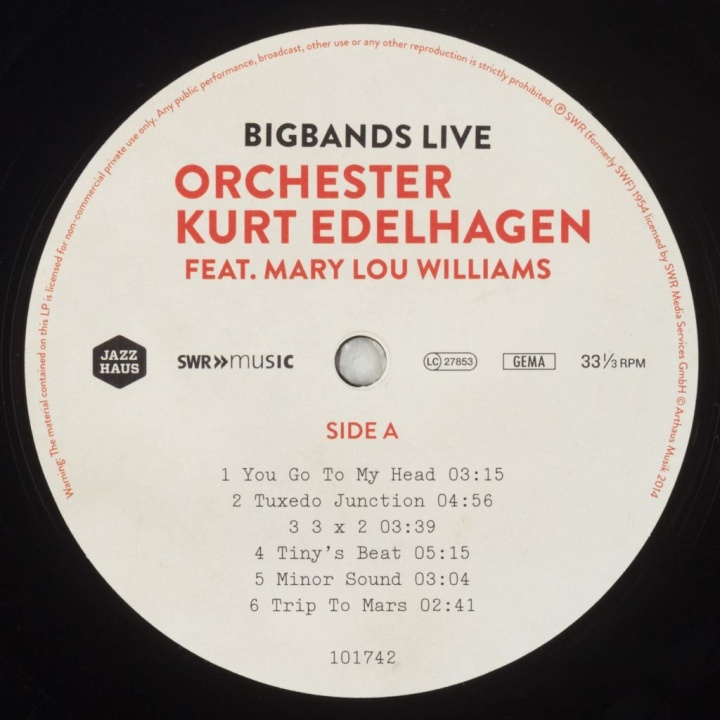 Orchester Kurt Edelhagen feat. Mary Lou Williams