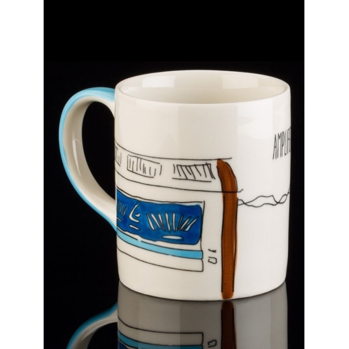 Tasse Motiv Verstärker, Thema Hifi