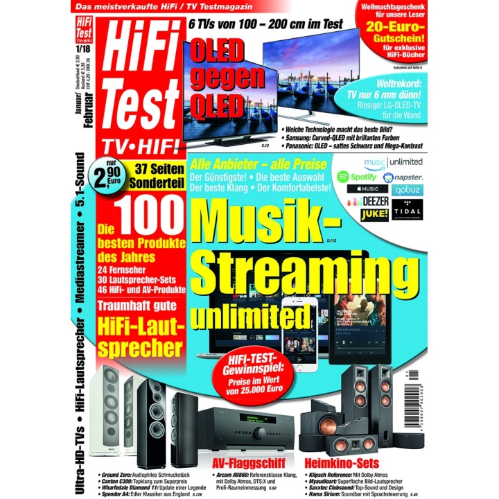 HIFI TEST TV VIDEO 1/2018 (print)