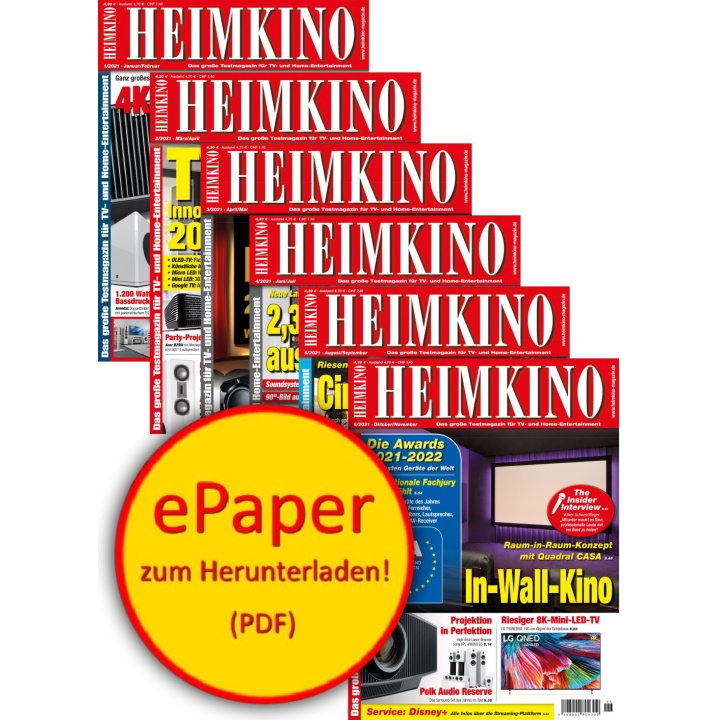 Heimkino - Archiv 2021 (ePaper)