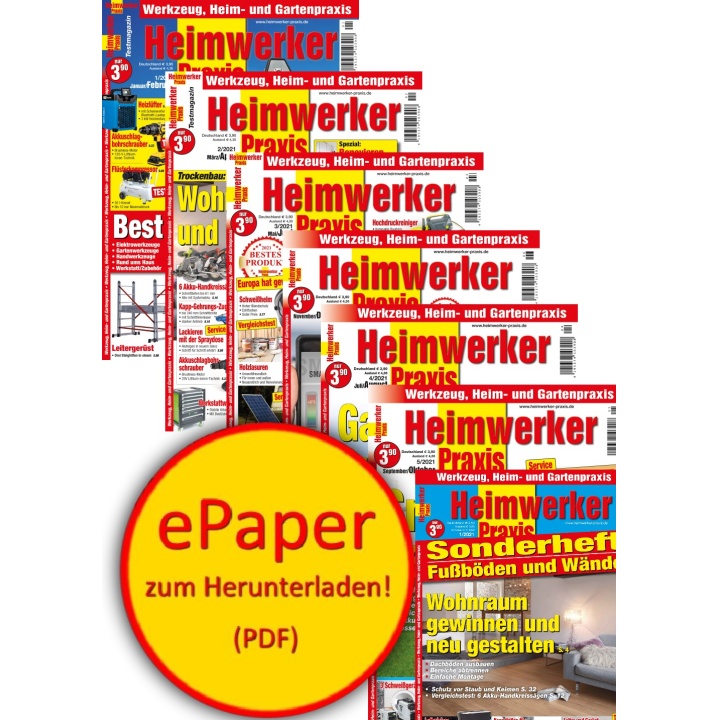 Heimwerker - Archiv 2021 (ePaper)