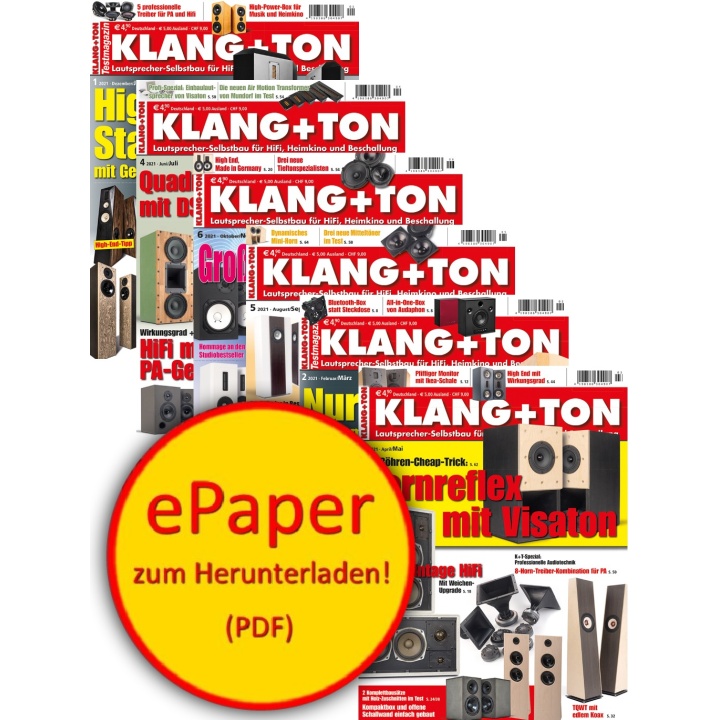 Klang + Ton - Archiv 2021 (ePaper)