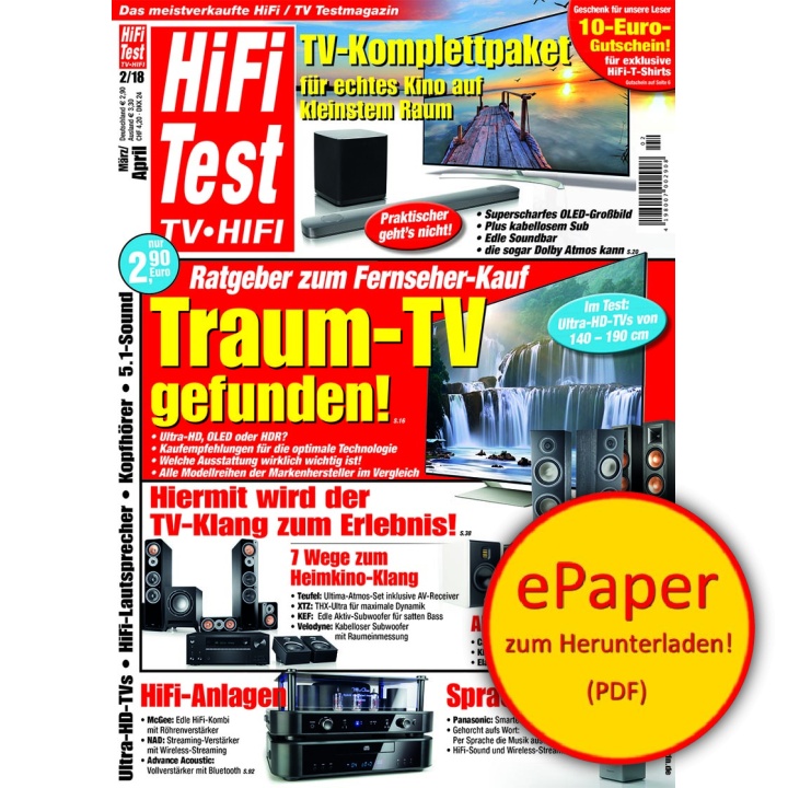 HIFI TEST TV VIDEO 2/2018 (epaper)