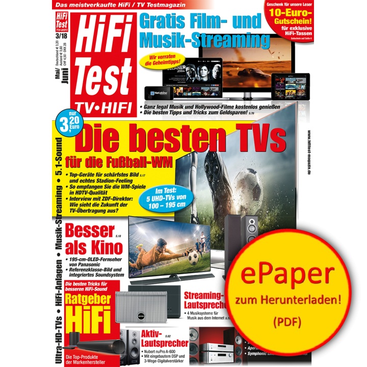 HIFI TEST TV VIDEO 3/2018 (epaper)