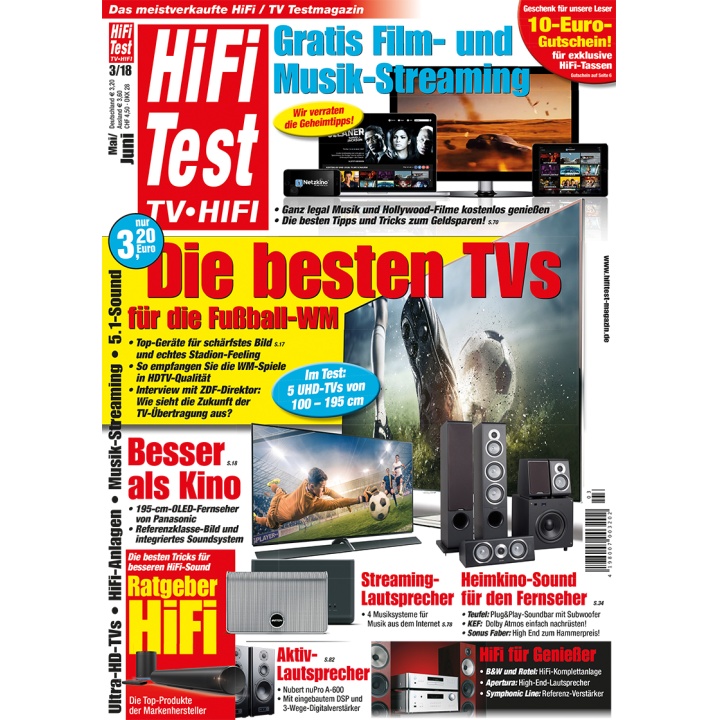 HIFI TEST TV VIDEO 3/2018 (print)