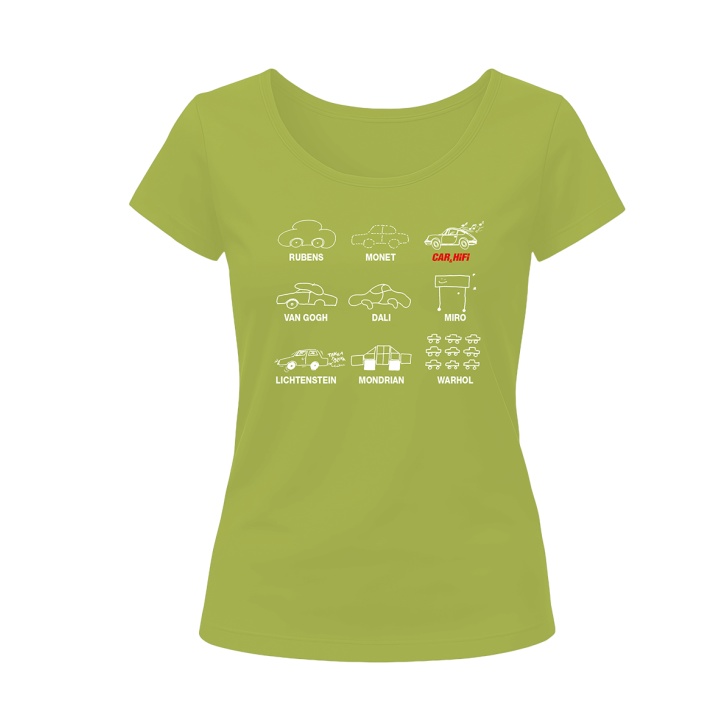 Damen T-Shirt: Car & Hifi