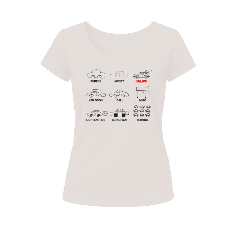 Damen T-Shirt: Car & Hifi