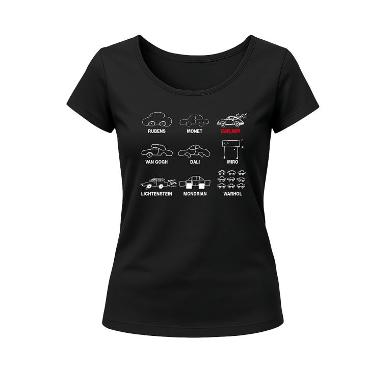 Damen T-Shirt: Car & Hifi