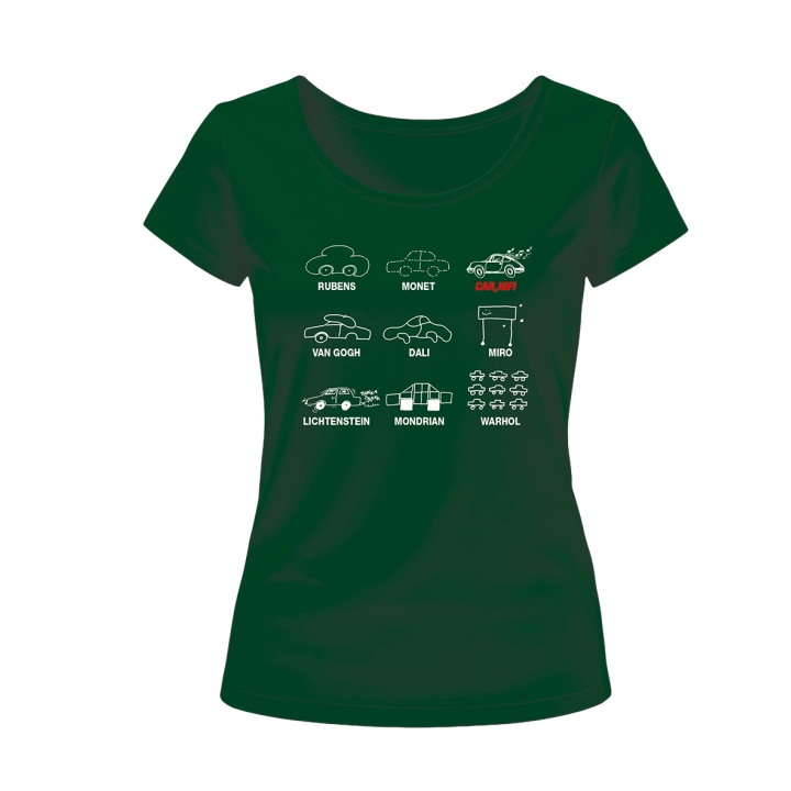 Damen T-Shirt: Car & Hifi