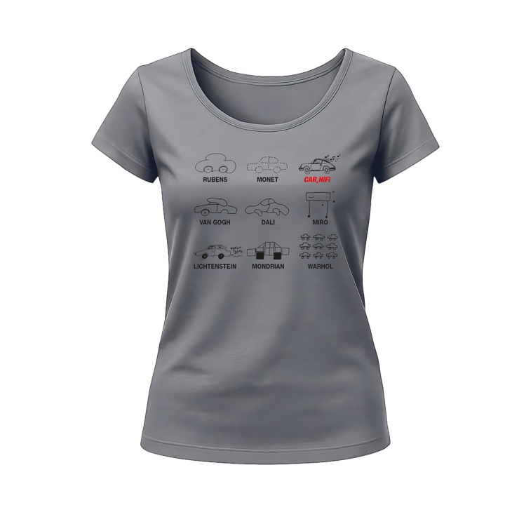 Damen T-Shirt: Car & Hifi