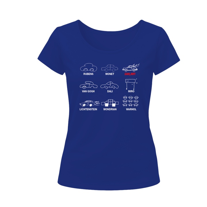 Damen T-Shirt: Car & Hifi