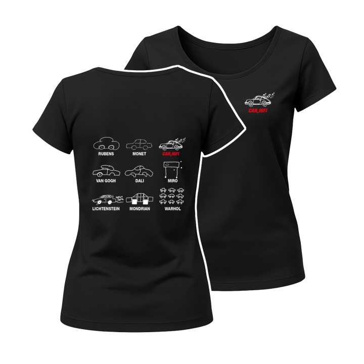 Damen T-Shirt: Car & Hifi