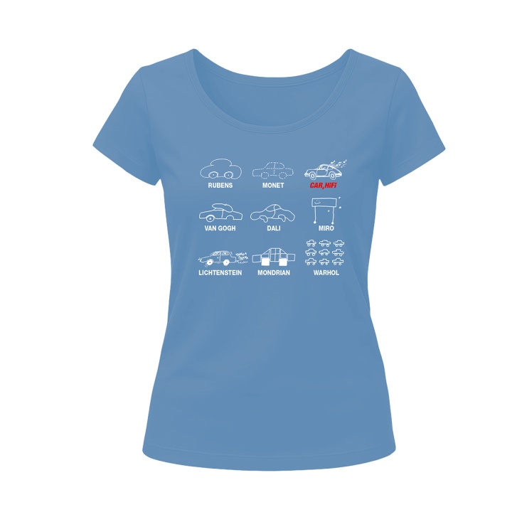Damen T-Shirt: Car & Hifi
