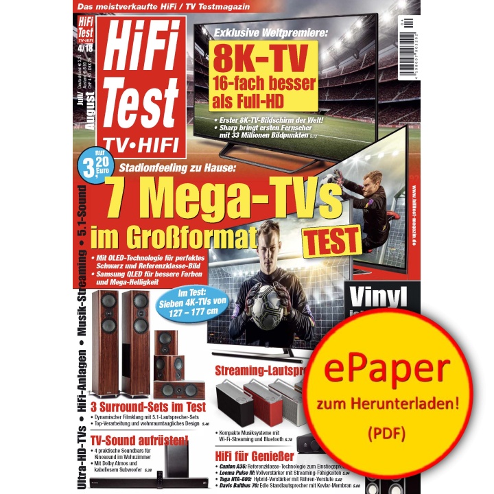 HIFI TEST TV VIDEO 4/2018 (epaper)