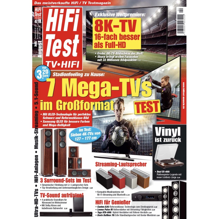 HIFI TEST TV VIDEO 4/2018 (print)