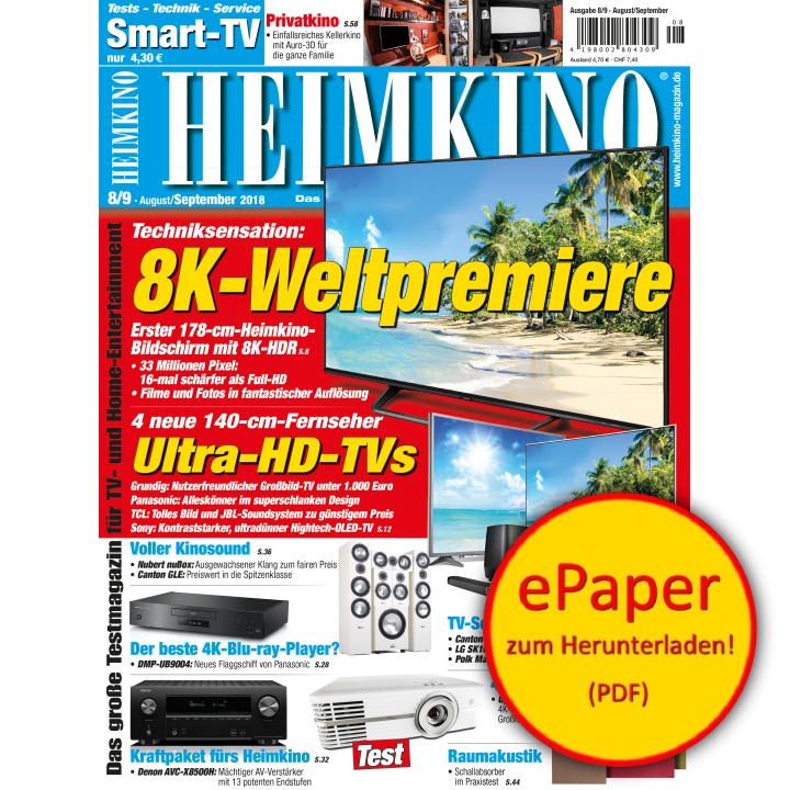 Heimkino 8/2018 (epaper)