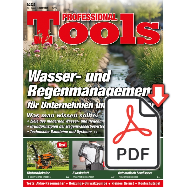 Wasser- und Regenmanagement für Unternehmen und GaLaBauer (epaper)