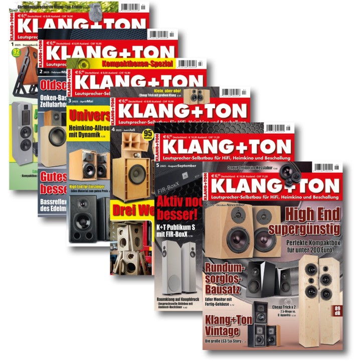 Klang + Ton - Archiv 2025 (print)