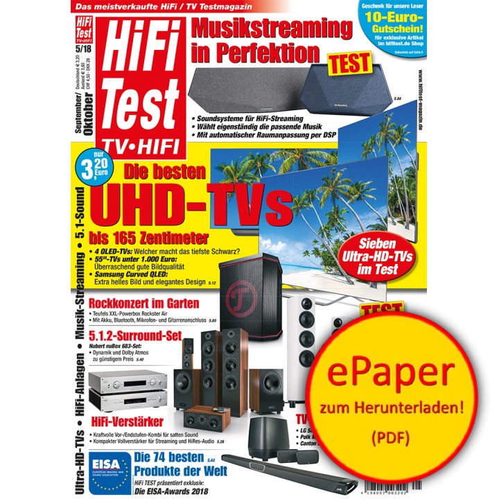 HIFI TEST TV VIDEO 5/2018 (epaper)