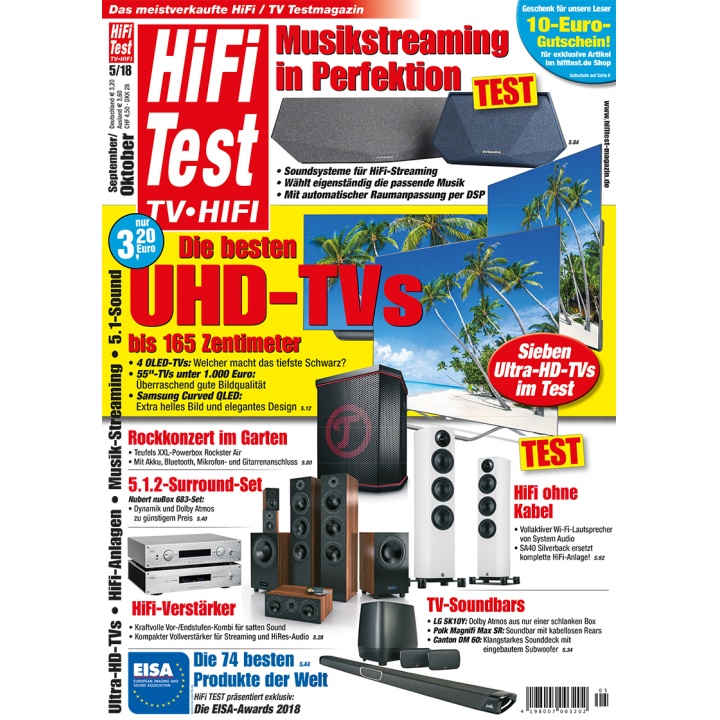 HIFI TEST TV VIDEO 5/2018 (print)