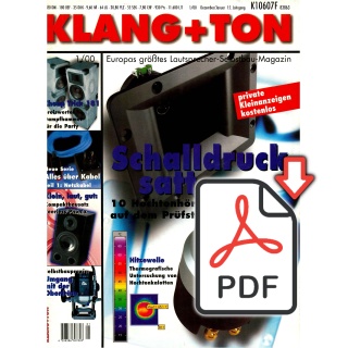 Klang + Ton 01/2000 (epaper)
