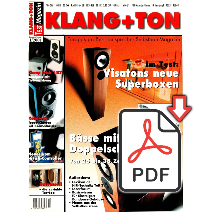Klang + Ton 01/2001 (epaper)