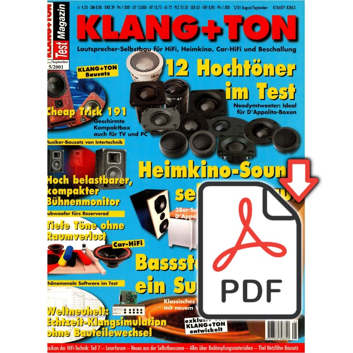 Klang + Ton 05/2001 (epaper)