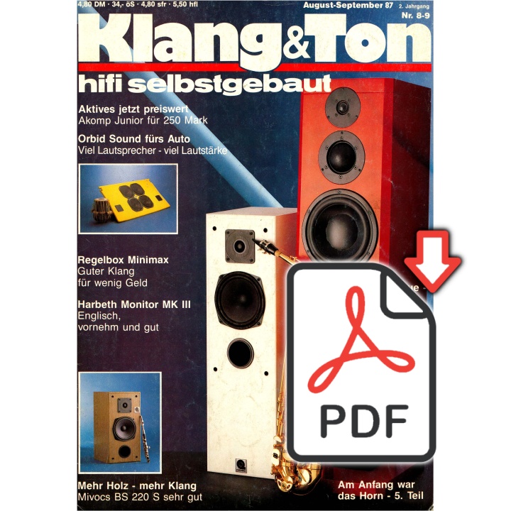 Klang und Ton 5/1987 (epaper)