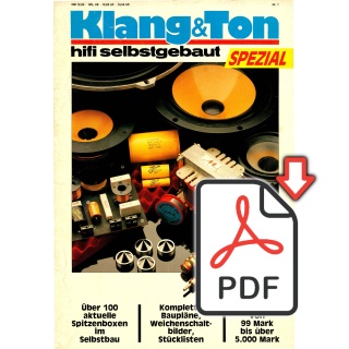 Klang & Ton Spezial Nr. 1 (epaper)