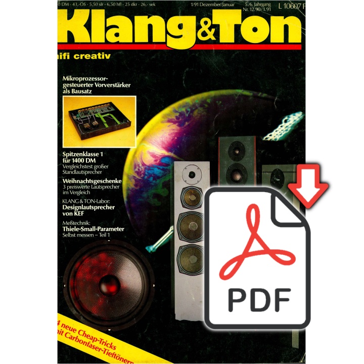Klang & Ton 1/1991 (epaper)