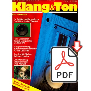 Klang & Ton 4/1991 (epaper)